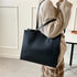Casual Large Tote Triple Compartment Hand Bag